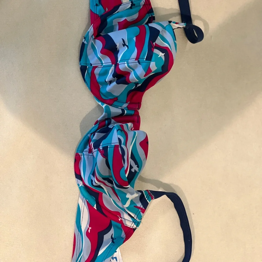 Cleo Panache underwire bikini top and bottoms. Tilly print, pretty. Worn once. - Picture 4 of 8